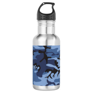 Garrafa Camuflagem Azul marinho, Militar, Exército