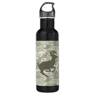 Garrafa Camuflagem digital de tempestade leve Deer Camo