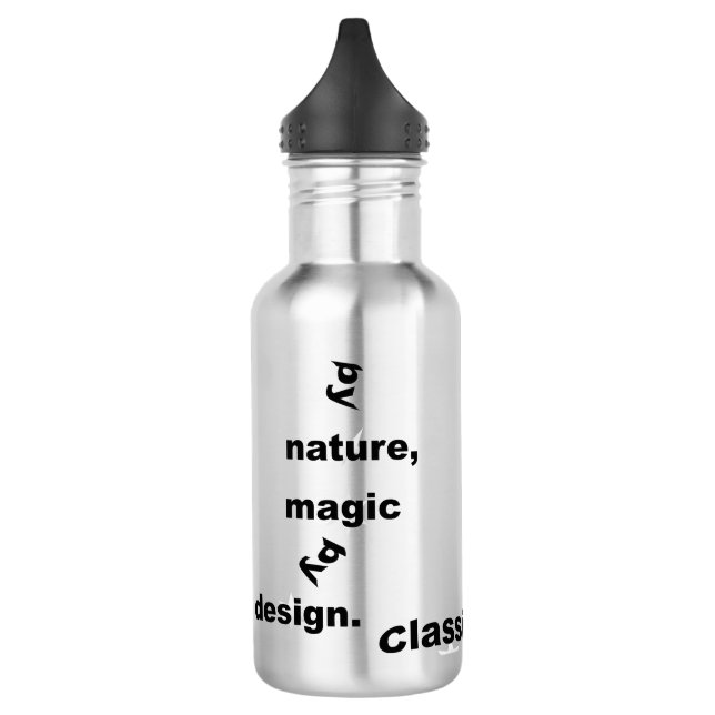 Garrafa Cancer Fun & Inspiring Design for Daily Use & Gift (Esquerda)