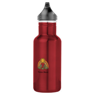 Garrafa Caneca de café com nome personalizado de cacto arc