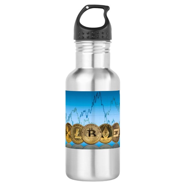 Garrafa caneca personalizada  xícara personalizada  caneca (Frente)