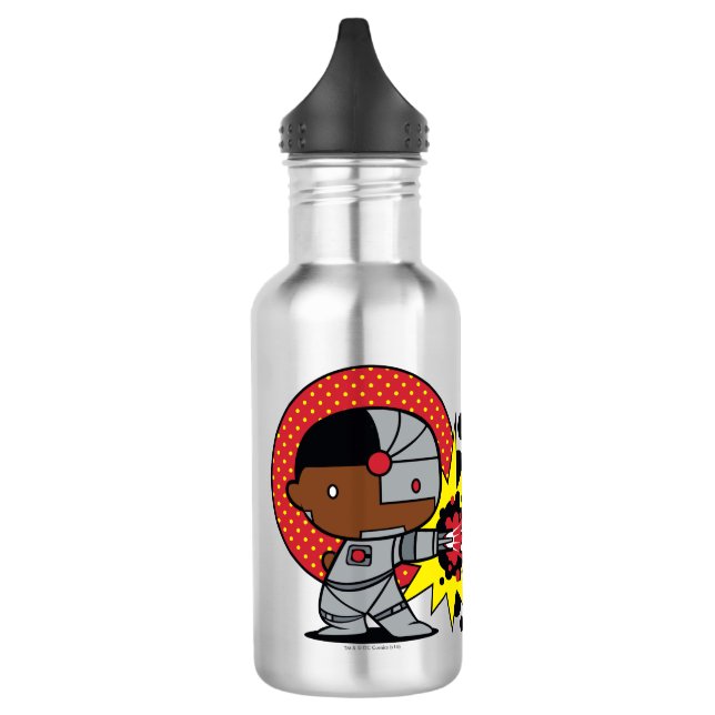 Garrafa Canhão Cibernético de Chibi Cyborg (Esquerda)