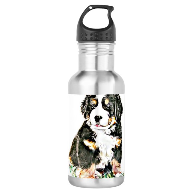 Garrafa Cão de montanha de Bernese (Frente)