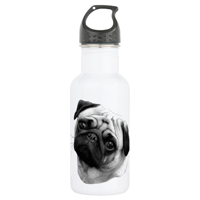 Garrafa Cão do Pug (Frente)