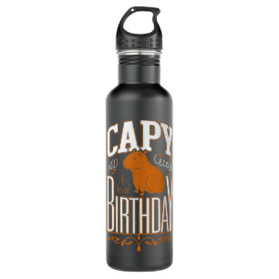 Garrafa Capy Birthday, Capybara Plush, Cappybara, Capybara