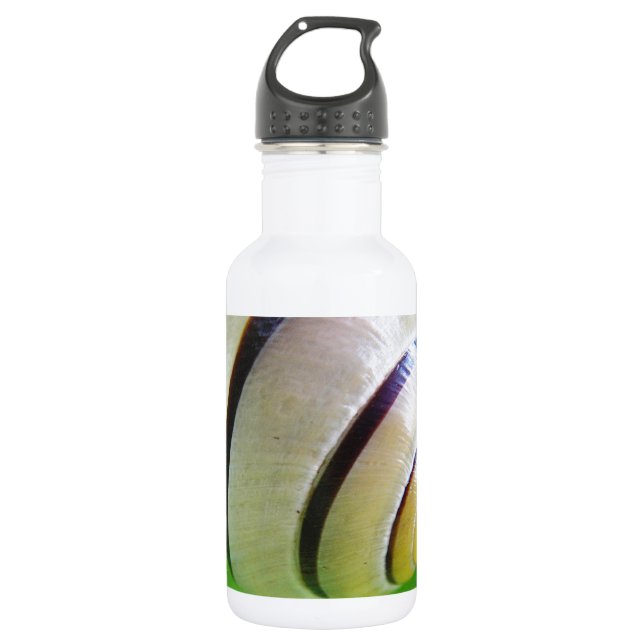 Garrafa Caracol castanho-branco (Frente)