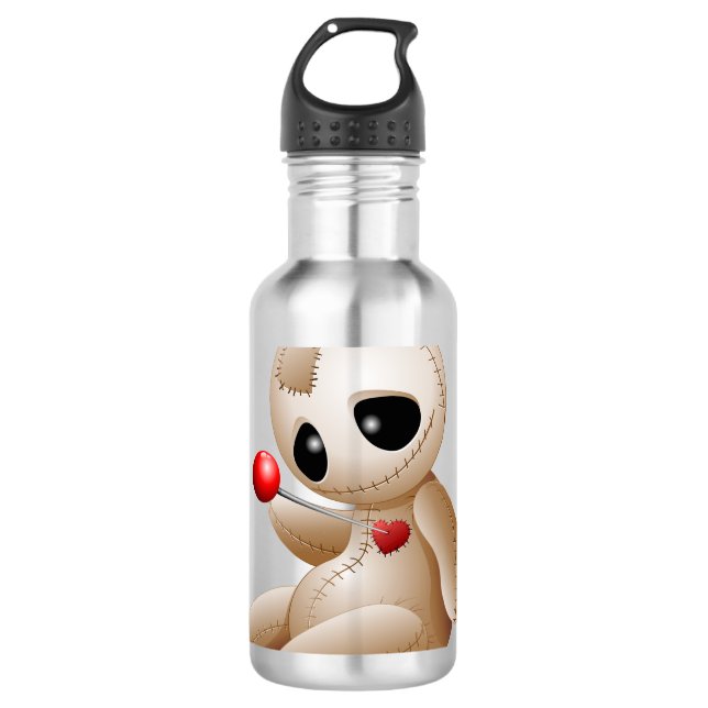 Garrafa Cartoon Doll Voodoo Apaixonado (Frente)