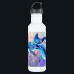 Garrafa Casal De Golfinho - Adicione Sua Imagem / Texto<br><div class="desc">Casal de golfinho</div>