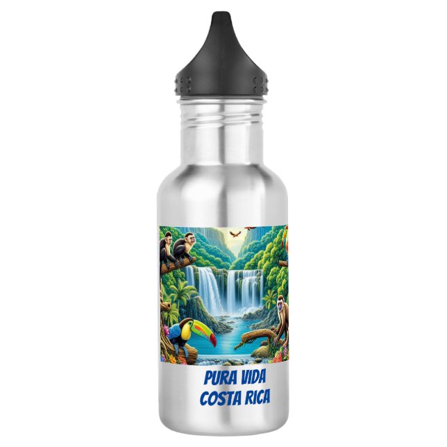 Garrafa Cascata tropical da floresta tropical úmida (Esquerda)