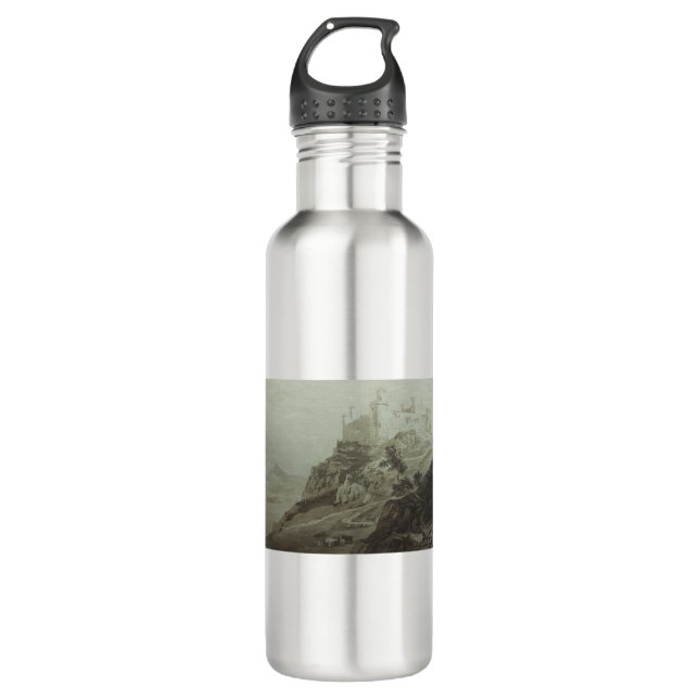 Garrafa Castelo Harlech - Paul Sandby - c1800 (Frente)