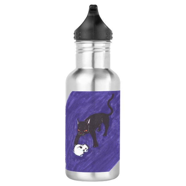 Garrafa Cat & Skull (Direita)