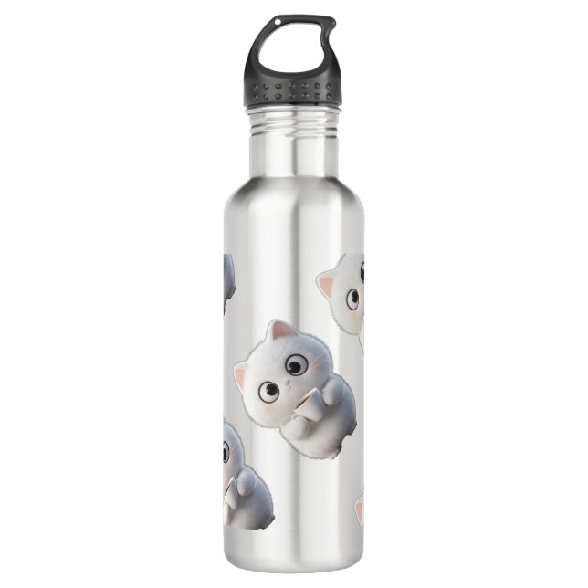 Garrafa Cat stainless steel water bottle (Frente)