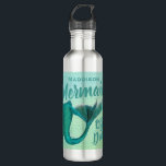 Garrafa Cauda fora de serviço iridescente da sereia<br><div class="desc">Garrafa de água feminino para sereias fora de serviço este verão.</div>
