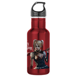 Garrafa Cavaleiro de Batman Arkham   Harley Quinn com