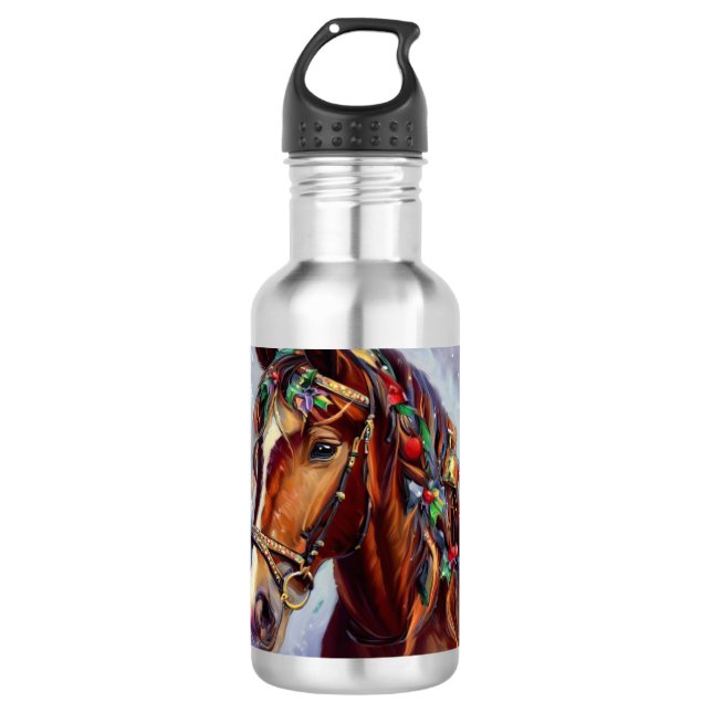 Garrafa Cavalo de Natal 2 (Frente)