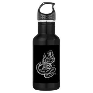 Garrafa Caveira - Cabeça Diabo com Cobra