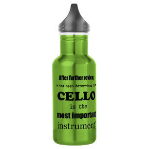 Garrafa Cello - Instrumento Mais Importante