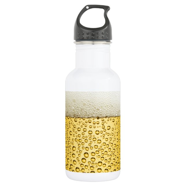 Garrafa Cerveja Bolhas Ale Ámbar Bebida (Frente)