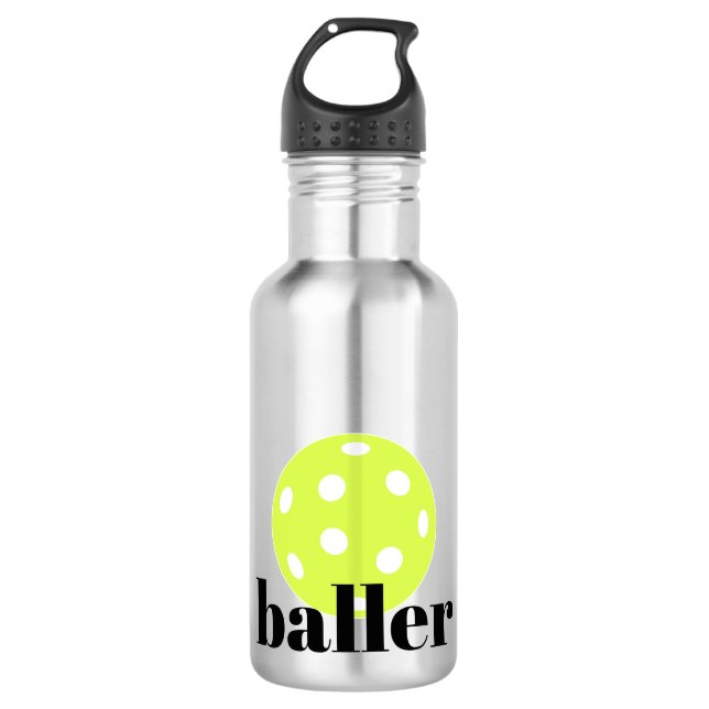 Garrafa Chamador de Pickleball Personalizado (Frente)