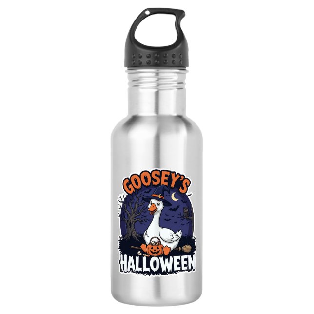 Garrafa Chapéu de Abóbora de Ganso de Halloween da Gooseys (Frente)
