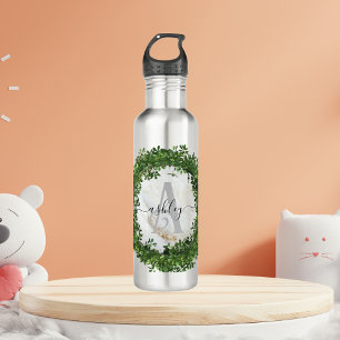 Garrafa Chaveiro personalizado único com tema botânico