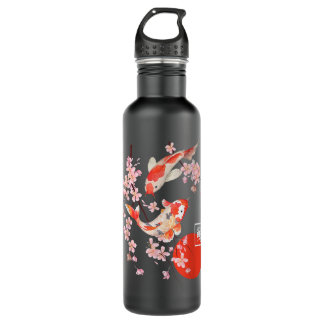 Garrafa Cherry Blossom Koi Carp Fish Japanese Sakura Graph