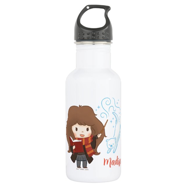 Garrafa Chibi Hermione Granger Patronus (Frente)