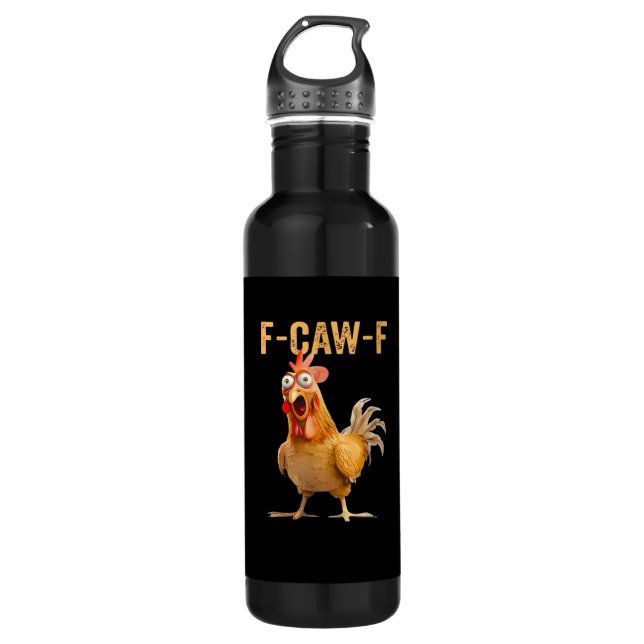 Garrafa Chicken F-Caw-F Funny Trendy (Frente)