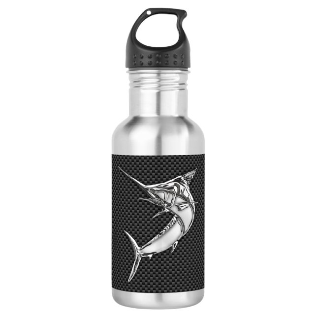 Garrafa Chrome Marlin em fibra de carbono (Frente)