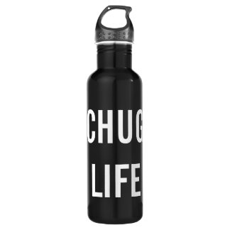 Garrafa #chuglife personalizado vida do Chug