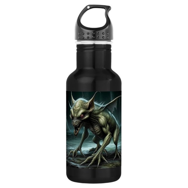 Garrafa Chupacabra - Monstros Criptidos ou Animais (Frente)