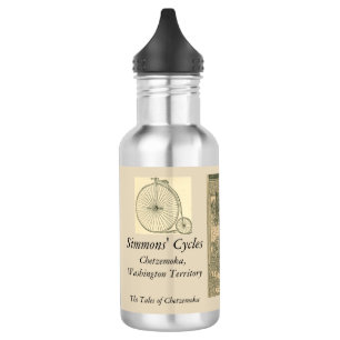 Garrafa Ciclistas românticos do Victorian