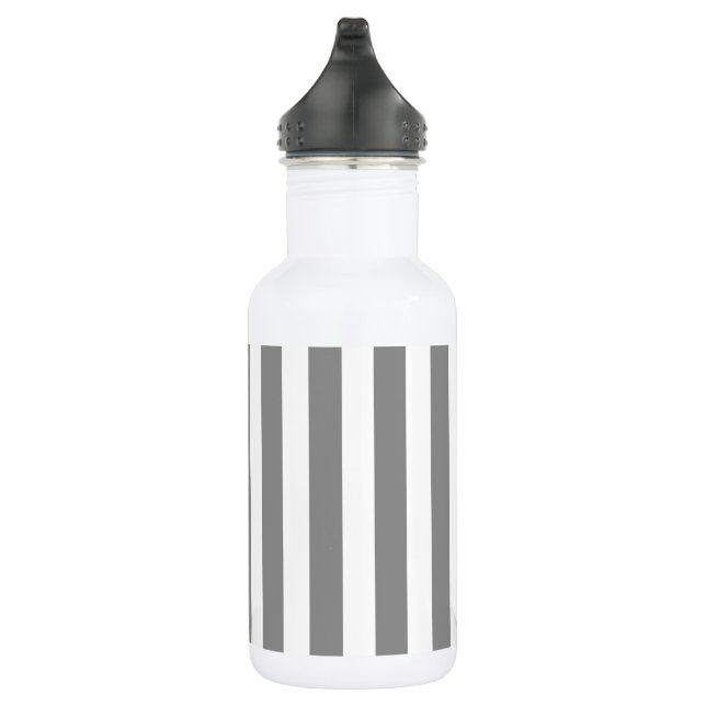 Garrafa Cinzas e faixas brancas de doces (Direita)