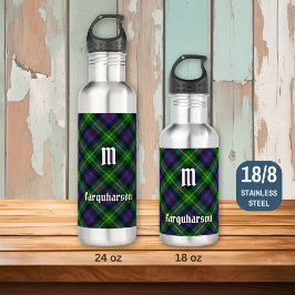 Garrafa Clan Farquharson Tartan Steel Water Bottle