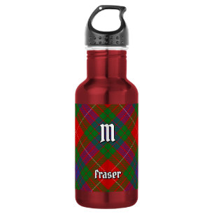 Garrafa Clan Fraser Tartan Stainless Steel Water Bott