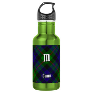 Garrafa Clan Gunn Tartan Stainless Steel Water Bottle
