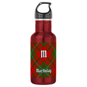 Garrafa Clan MacAulay Tartan Steel Water Bottle
