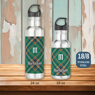 Garrafa Clan MacFarlane Caça Antigo Tartan