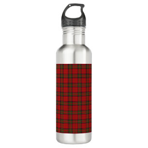 Garrafa Clan Stewart Royal Scottish Tartan Xadrez Patterno