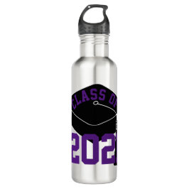 Garrafa Classe de Boné de Formando roxo 2024
