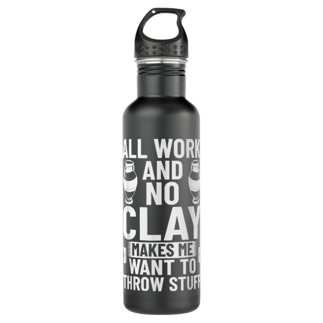 Garrafa Clayware Clay Ceramicist - Cerâmica Cerâmica Potte (Frente)