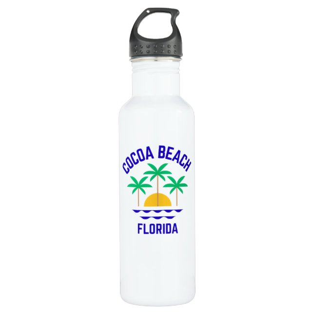 Garrafa Cocoa Beach Water Bottle (Frente)