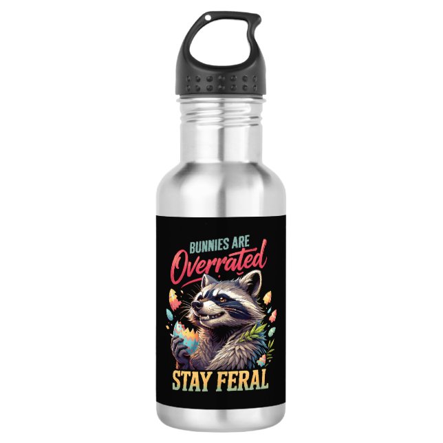 Garrafa Coelhinhos São Superestimados Fique Feral (Frente)