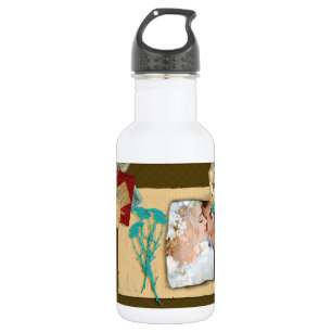 Garrafa Colagem de Fotografias Vintage Personalizada