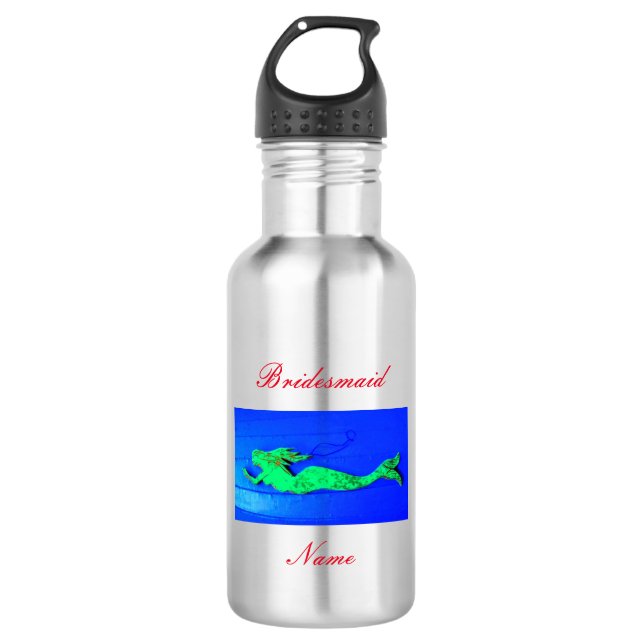 Garrafa Colmeia-sereia personalizada (Frente)