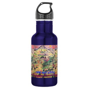 Garrafa coloração do colorado