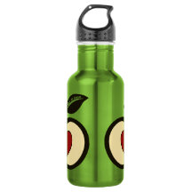 Comida do logotipo da Apple a crescer