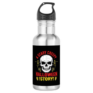 Garrafa Conto de Halloween Assustadoramente Sinistro Crâni