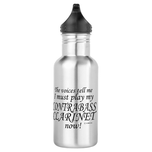 Garrafa Contrabass Clarinet Vozes Dizem Que Deve Jogar (Direita)