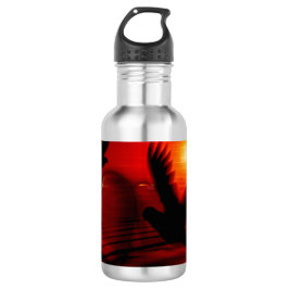 Garrafa Corações e Doves